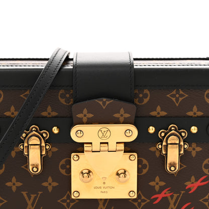 Louis Vuitton Monogram Petite Malle Black 7 of 12