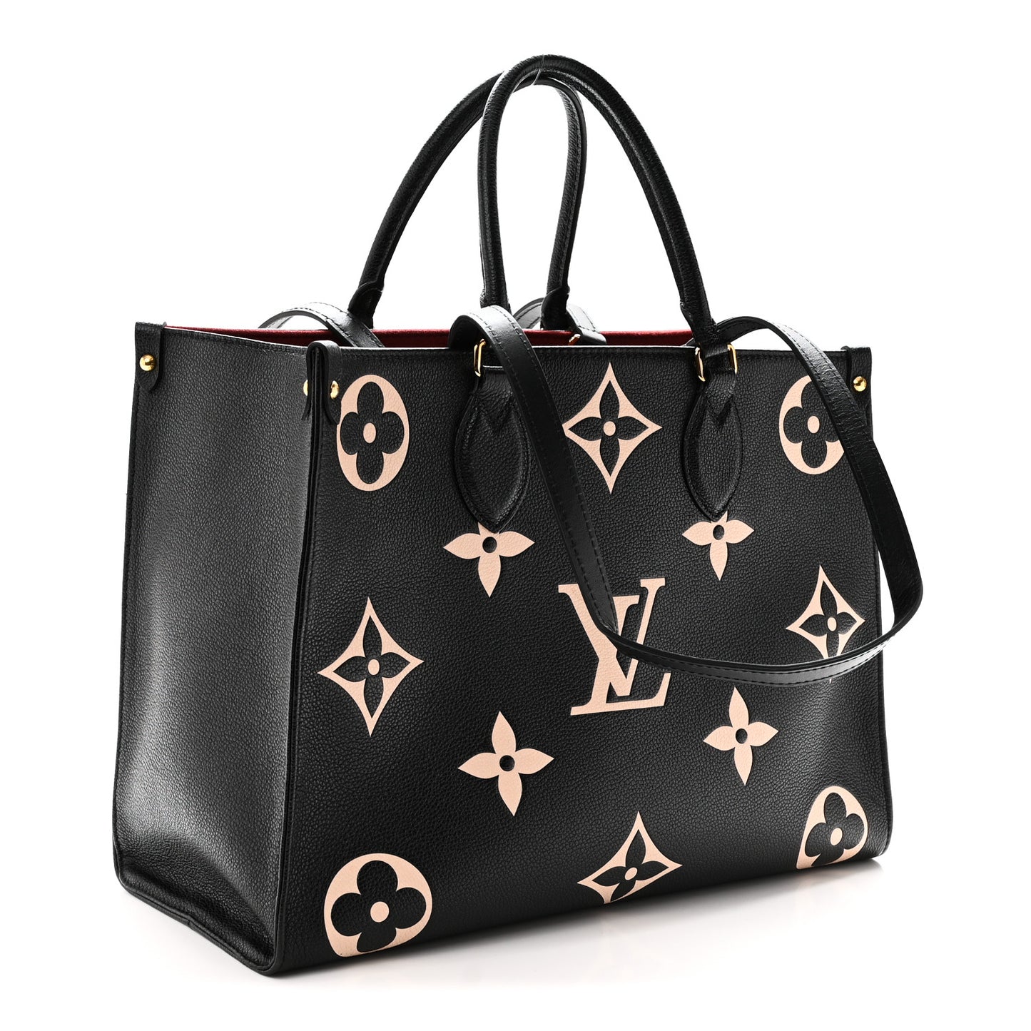 Empreinte Monogram Giant Onthego MM Black Beige