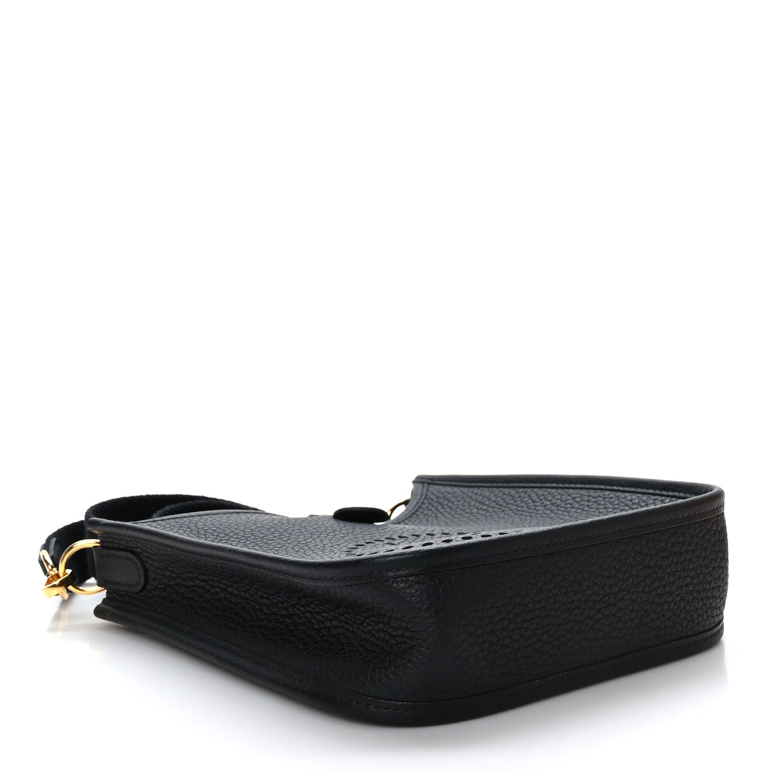 Hermes Taurillon Clemence Evelyne TPM Black 4 of 10