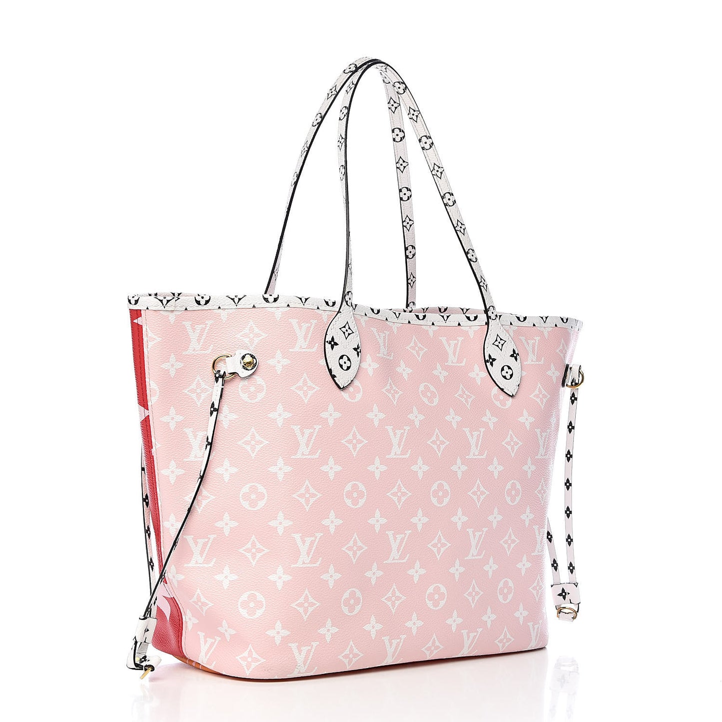 Monogram Giant Neverfull MM Rouge