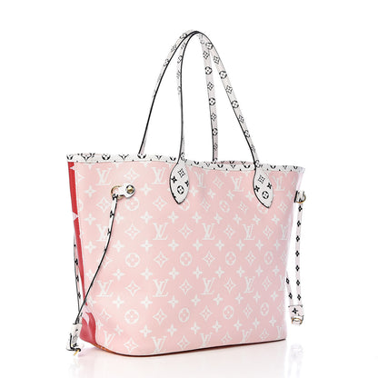 Louis Vuitton Monogram Giant Neverfull MM Rouge 3 of 11