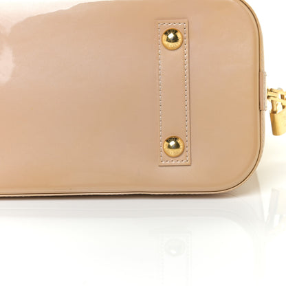 Louis Vuitton Vernis Alma PM Rose Florentin 9 of 11