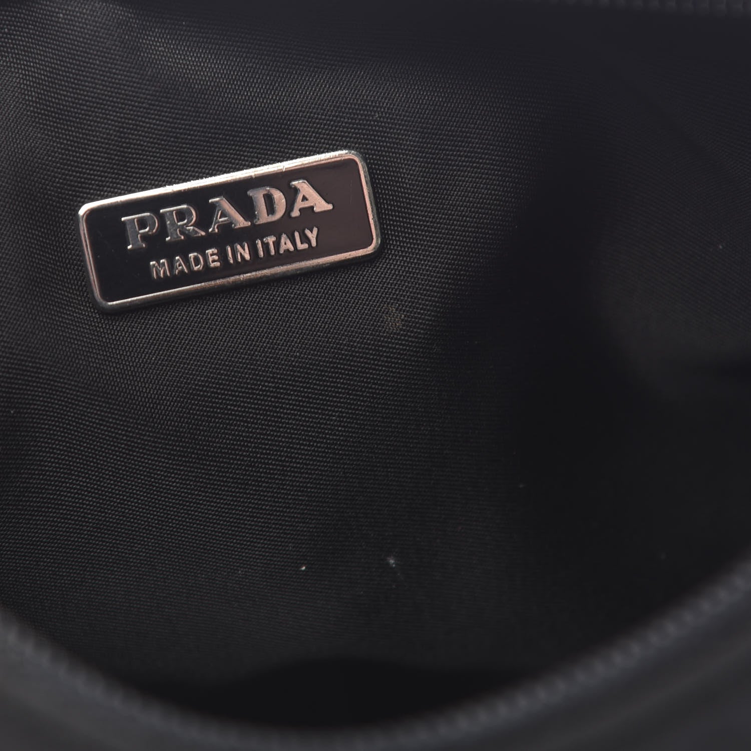 Prada Tessuto Nylon Sport Shoulder Bag Black 6 of 10