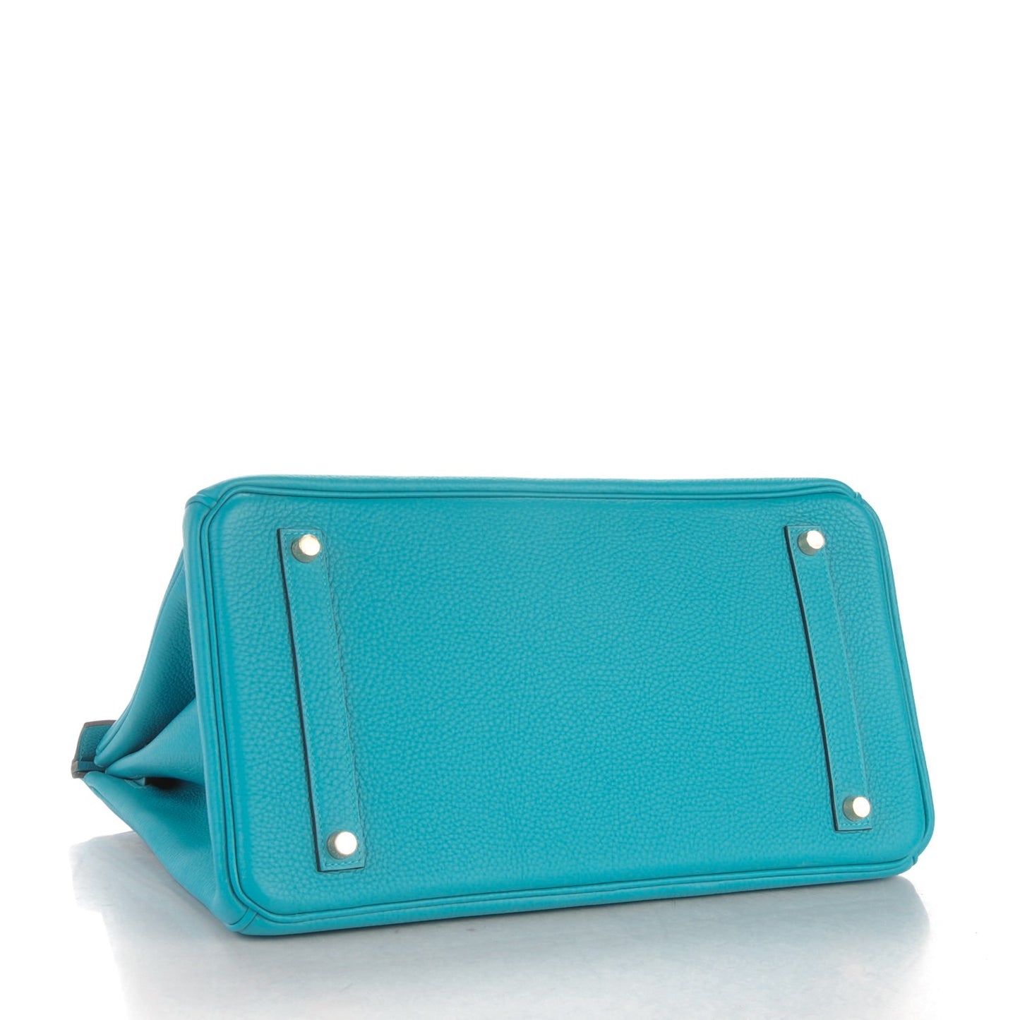 Taurillon Clemence Birkin 35 Turquoise