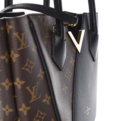 Louis Vuitton Calfskin Monogram Kimono Tote PM Black 12 of 12