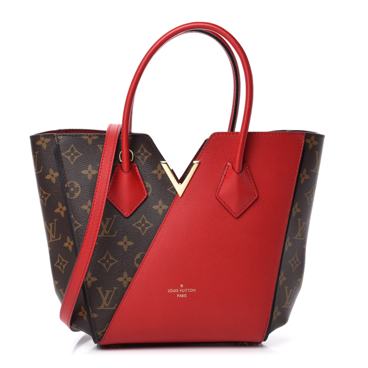 Louis Vuitton Calfskin Monogram Kimono Tote PM Cherry 1 of 11