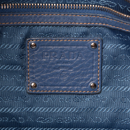 Prada Vitello Daino Tote Cobalto 7 of 18