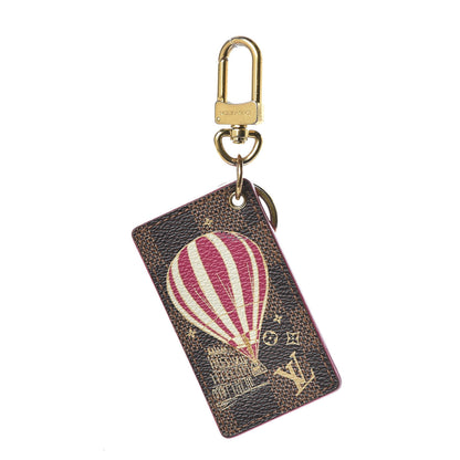 Louis Vuitton Damier Ebene Illustre Air Balloon Bag Charm Grenade 1 of 4