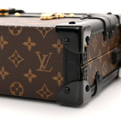 Louis Vuitton Monogram Petite Malle East West Black 10 of 11