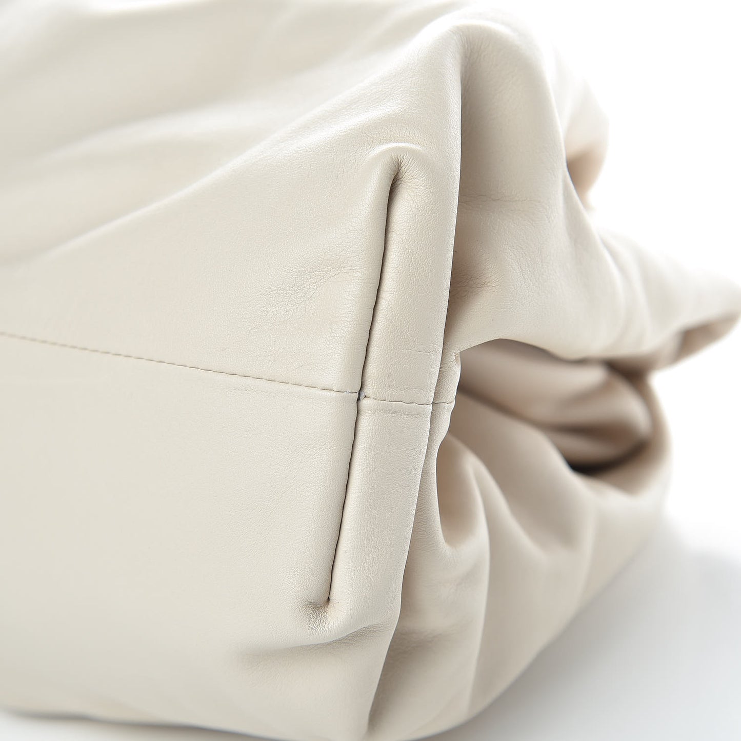 Smooth Butter Calf The Pouch Oversized Clutch Mist