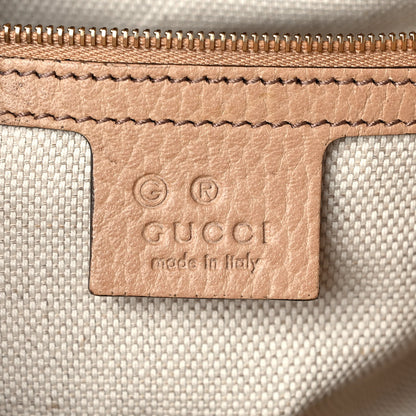 Gucci Dollar Calfskin Medium Soho Top Handle Satchel Camelia 6 of 12