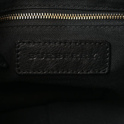 Burberry Derby Calfskin House Check Little Crush Black 6 of 12