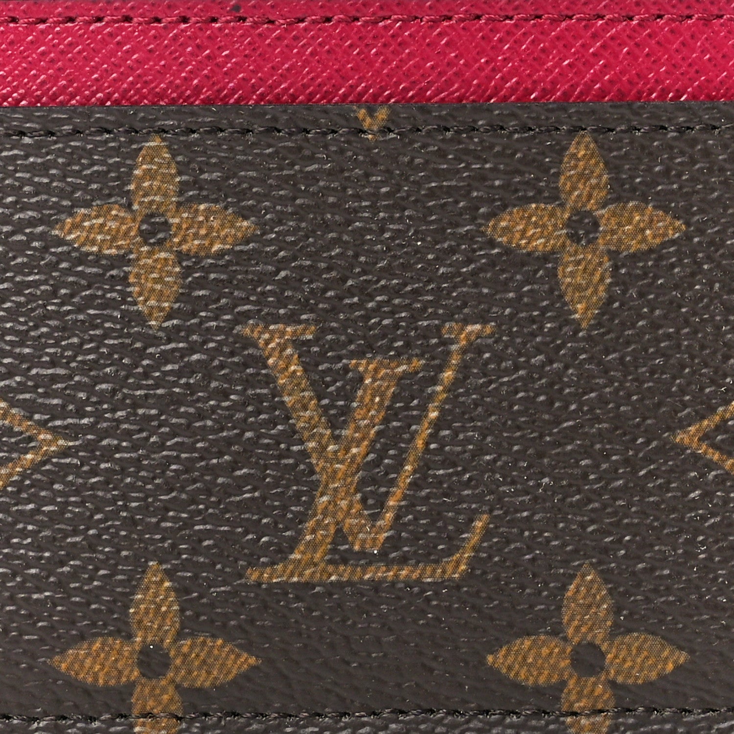 Louis Vuitton Monogram Card Holder Fuchsia 7 of 10