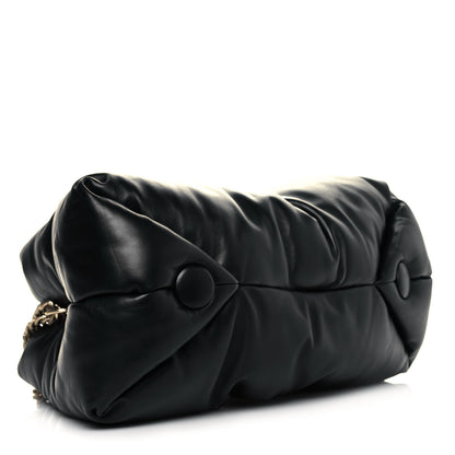 Proenza Schouler Lambskin Puffy Tobo Chain Shoulder Bag Black 8 of 10
