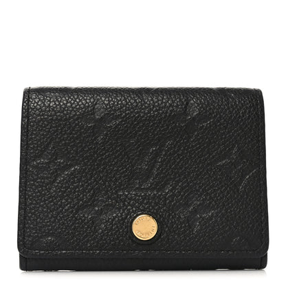 Louis Vuitton Empreinte Business Card Holder Black 1 of 6