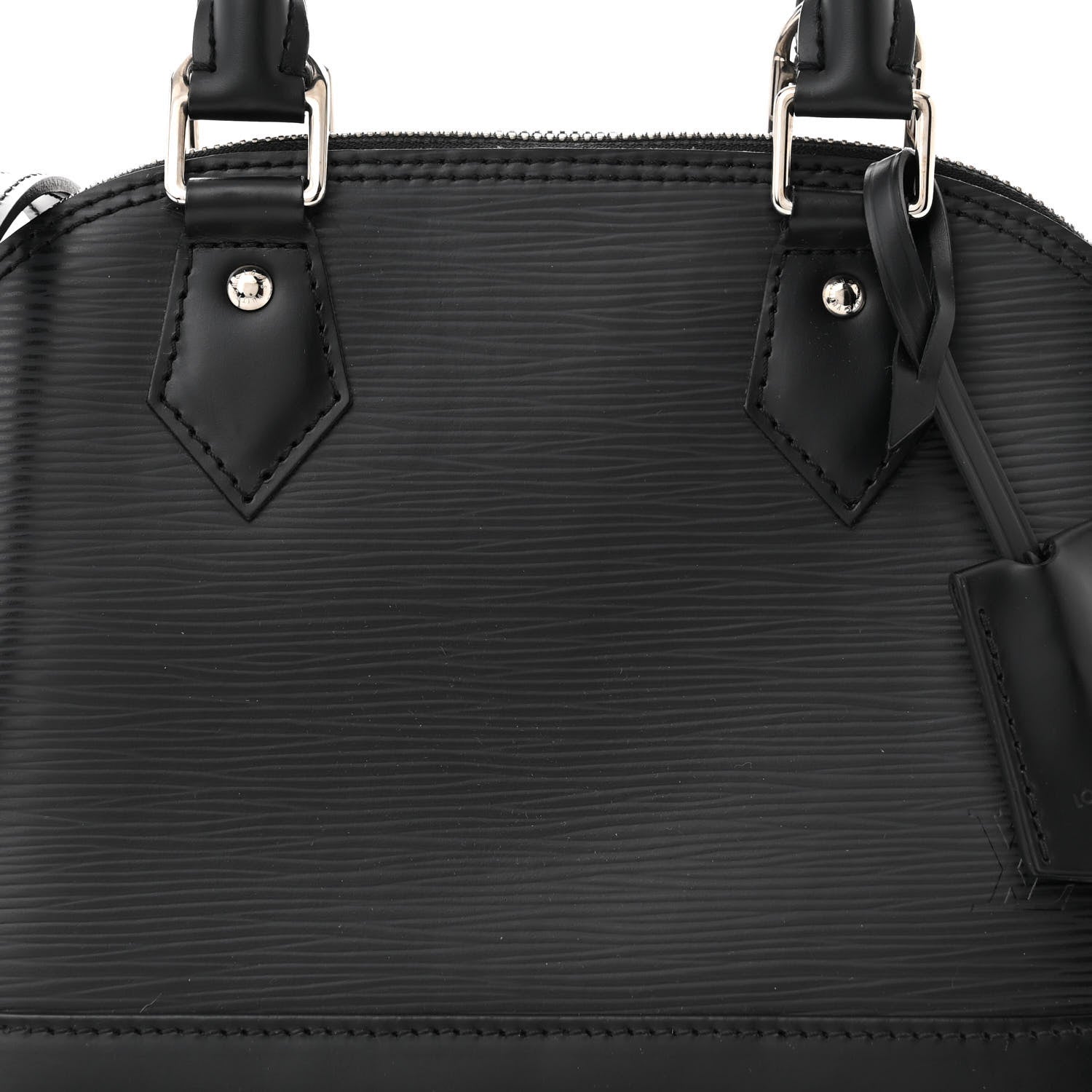 Louis Vuitton Epi Alma BB Black 7 of 9