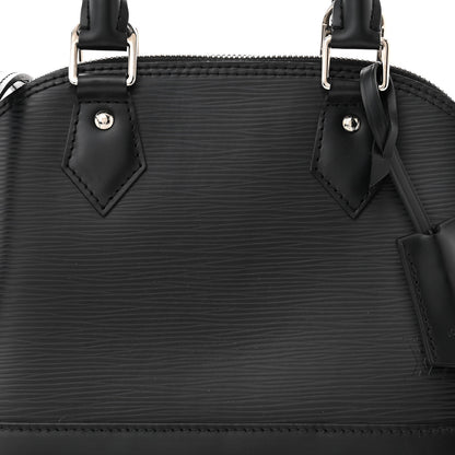 Louis Vuitton Epi Alma BB Black 7 of 9