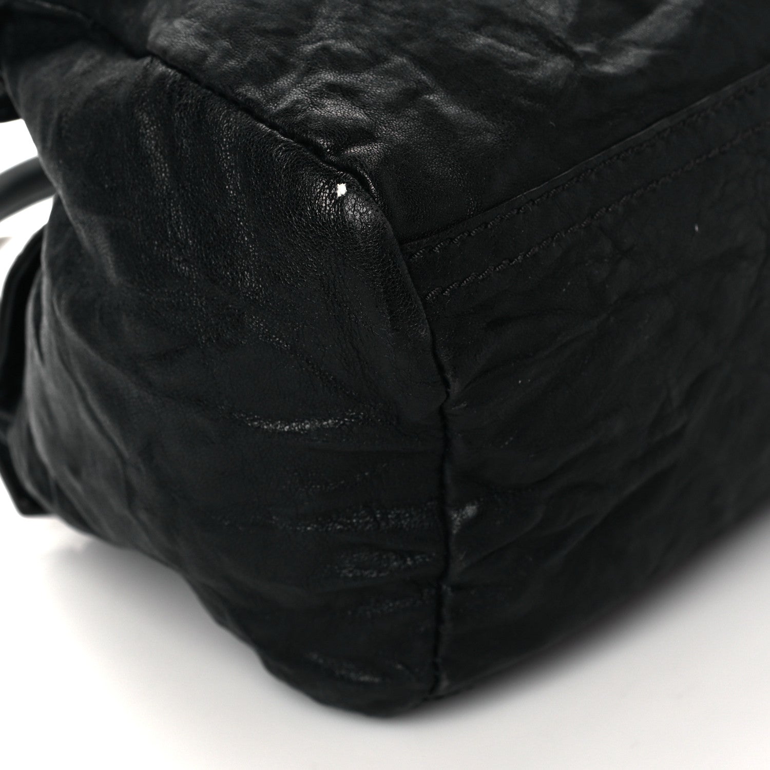 Givenchy Tumbled Sheepskin Medium Pandora Navy 7 of 8