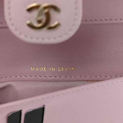 Chanel Caviar Quilted Medium Flap Wallet Pink 7 of 11