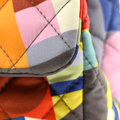 Chanel Nylon Printed Small Coco Color Flap Multicolor 10 of 10
