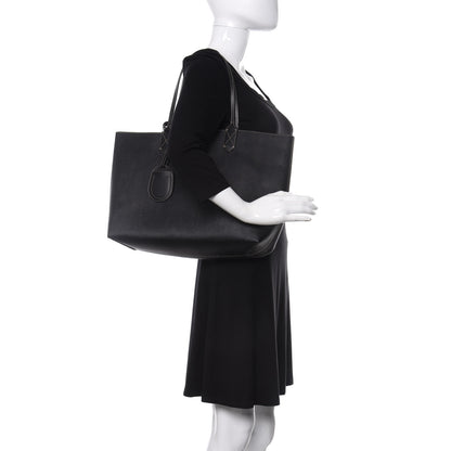 Gucci Calfskin GG Supreme Monogram Medium Reversible Tote Black 4 of 15
