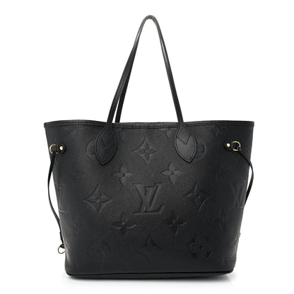 Louis Vuitton Empreinte Monogram Giant Neverfull MM Black 1 of 9