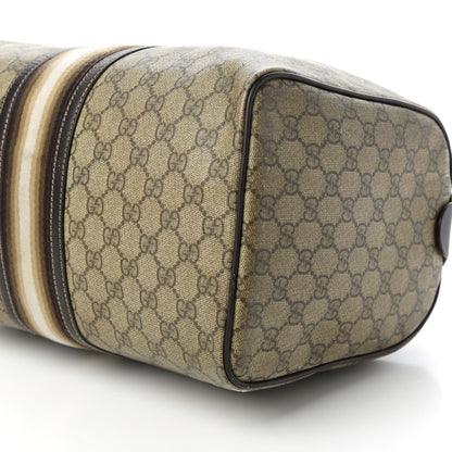 Gucci GG Plus Monogram Web Medium Joy Boston Dark Brown 7 of 11