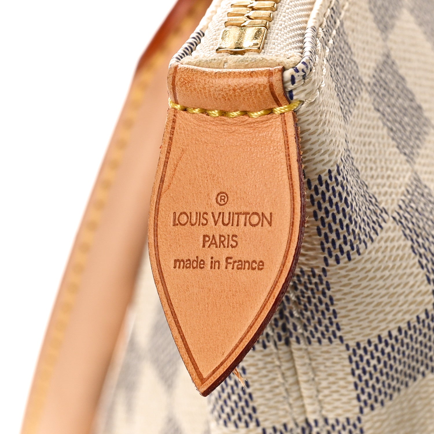 Louis Vuitton LOUIS VUITTON Damier Azur Saleya MM 6 of 9