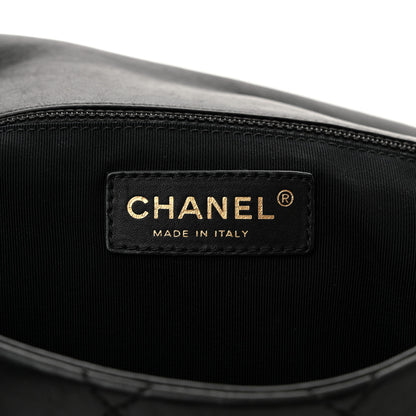 Chanel Calfskin Quilted Medium Chain Me Flap Black 5 of 9