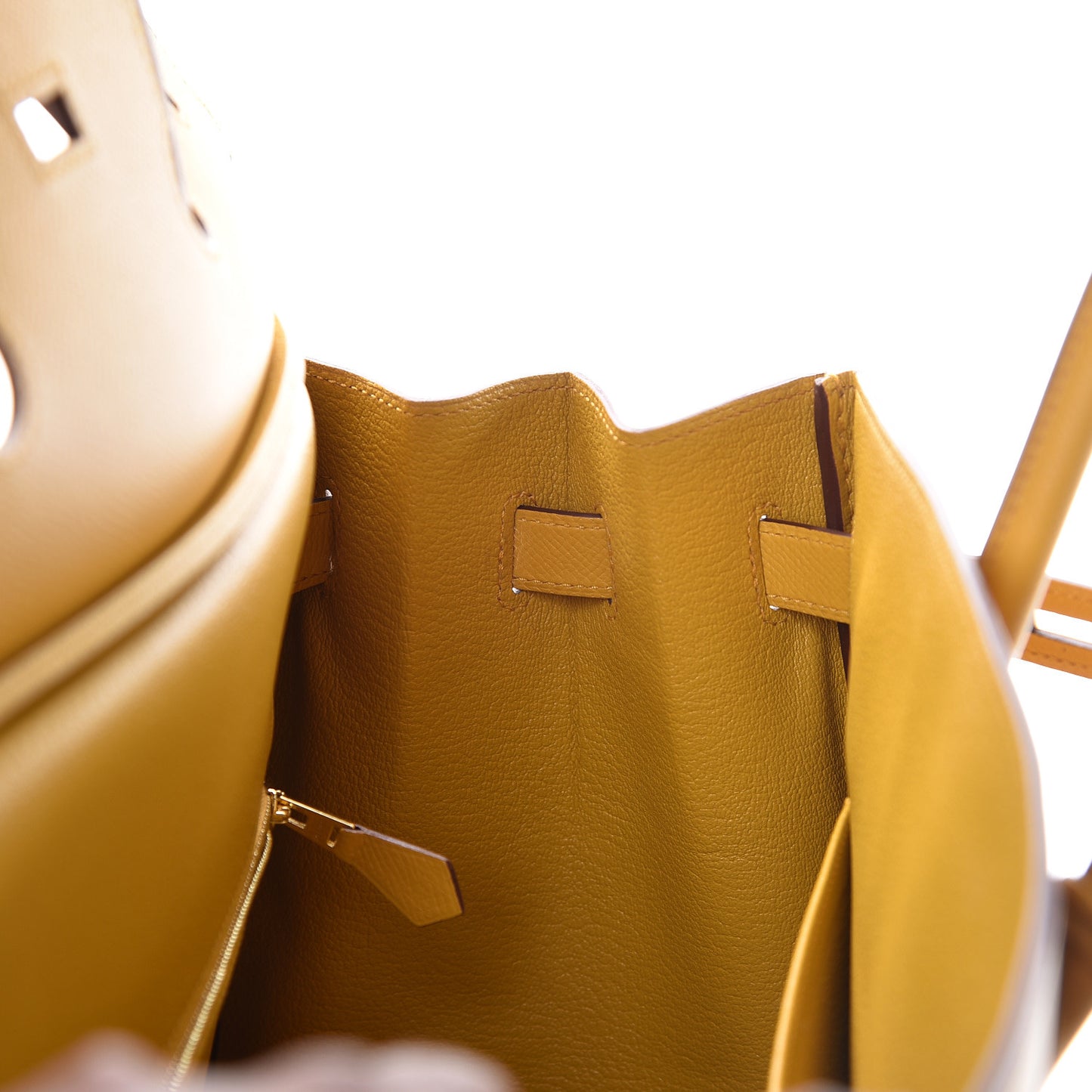 Epsom Birkin 35 Jaune Ambre