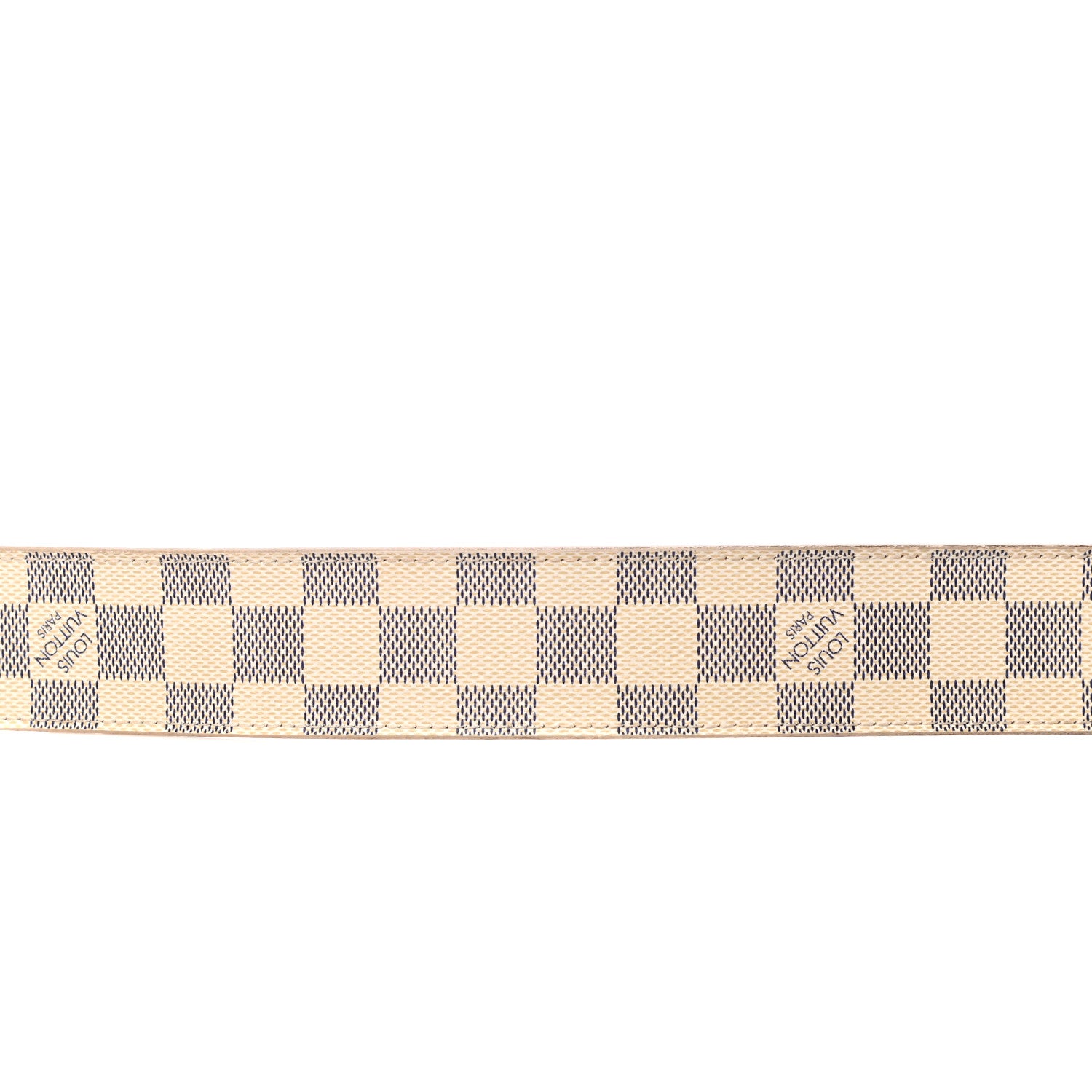 Louis Vuitton Damier Azur 40mm LV Initiales Belt 85 34 7 of 12