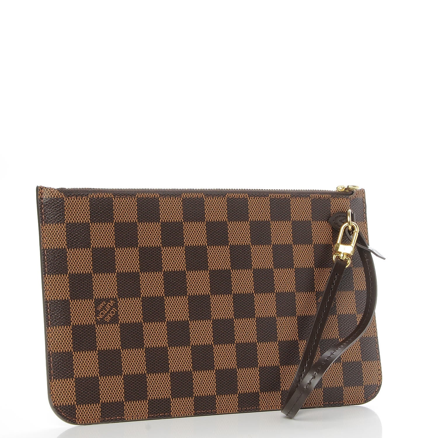 Louis Vuitton Damier Ebene Neverfull MM GM Pochette 3 of 8