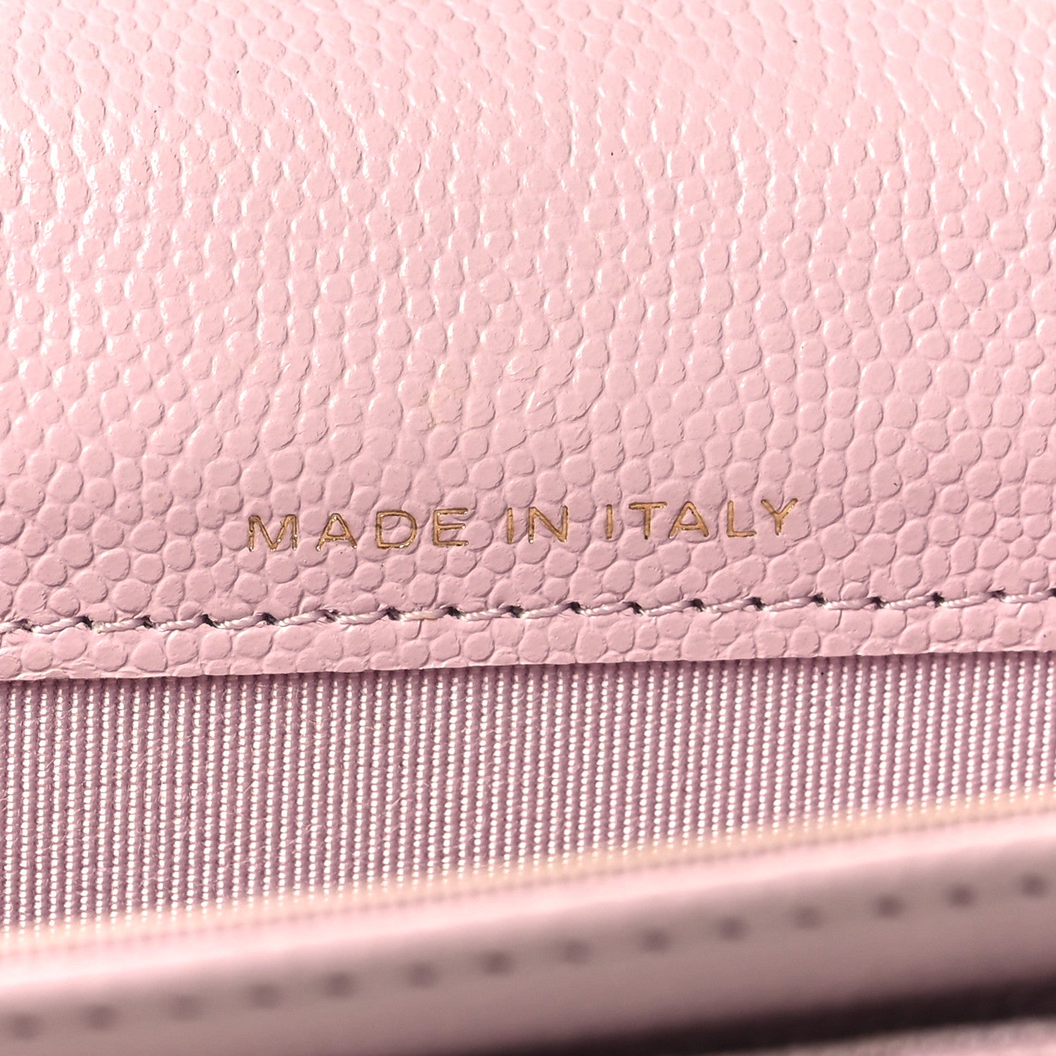 Chanel Caviar Quilted Flap Card Holder Wallet Light Pink 7 of 9