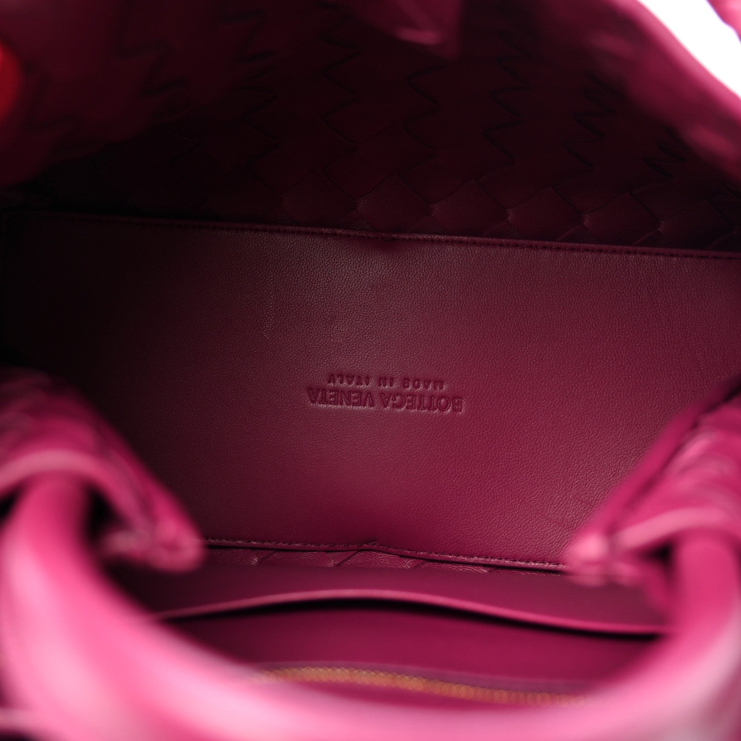 Bottega Veneta Nappa Intrecciato Small Andiamo Shoulder Bag Cinnabar 5 of 10