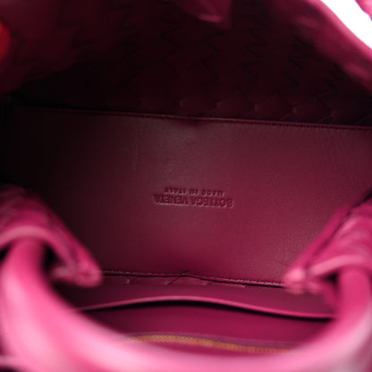 Bottega Veneta Nappa Intrecciato Small Andiamo Shoulder Bag Cinnabar 5 of 10