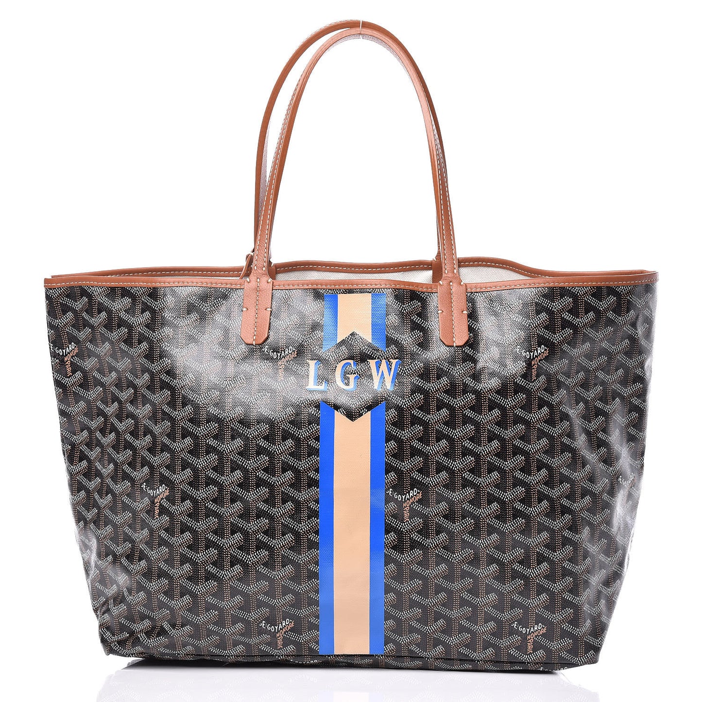 Goyardine Saint Louis PM Black Gold