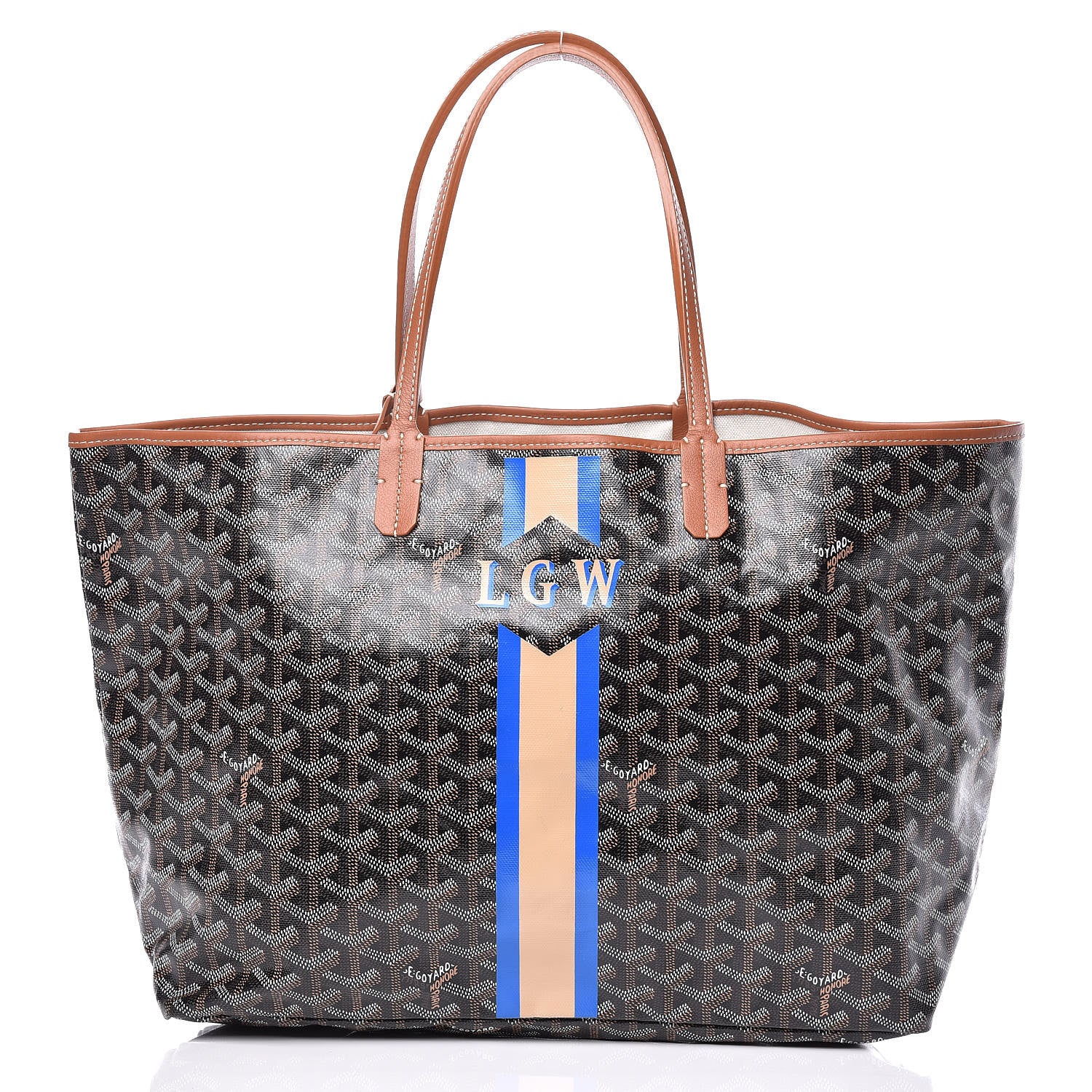 Goyard Goyardine Saint Louis PM Black Gold 3 of 14