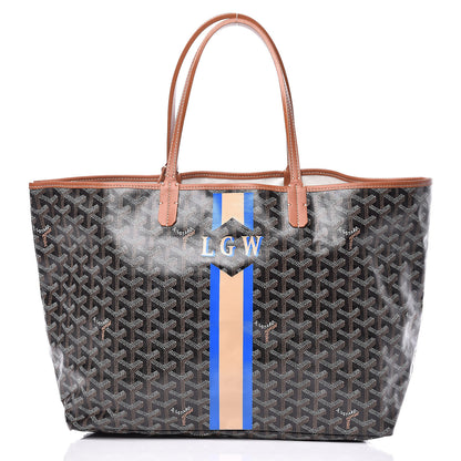Goyard Goyardine Saint Louis PM Black Gold 3 of 14