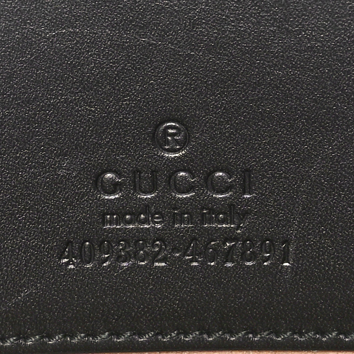 Calfskin Embossed XL Clutch Black