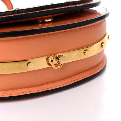 Chloe Spazzolato Sfumato Lambskin Calfskin Small Nile Bracelet Minaudiere Bag Ideal Blush 7 of 14