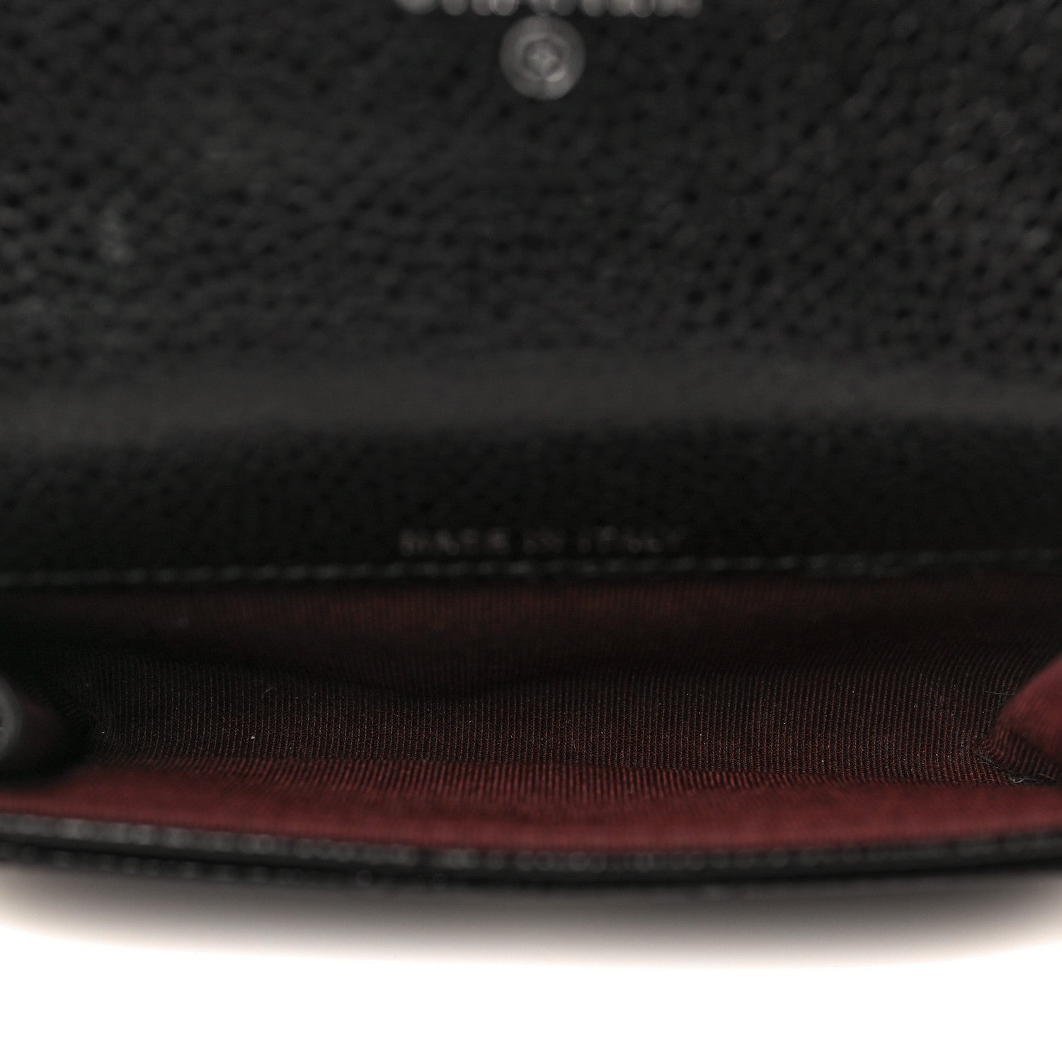 Chanel Caviar Quilted Flap Card Holder Black 5 of 9