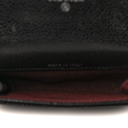 Chanel Caviar Quilted Flap Card Holder Black 5 of 9