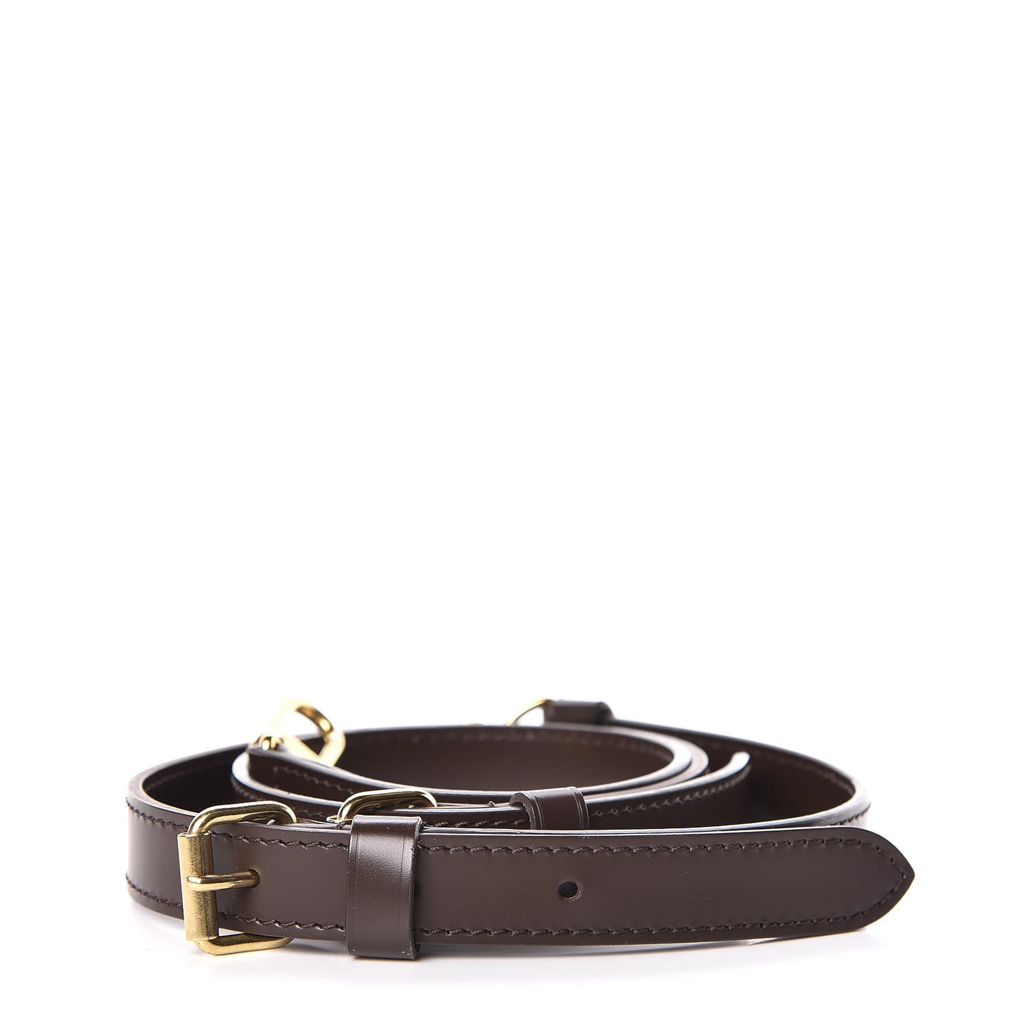 Calfskin Adjustable Speedy Bandouliere Shoulder Strap Brown