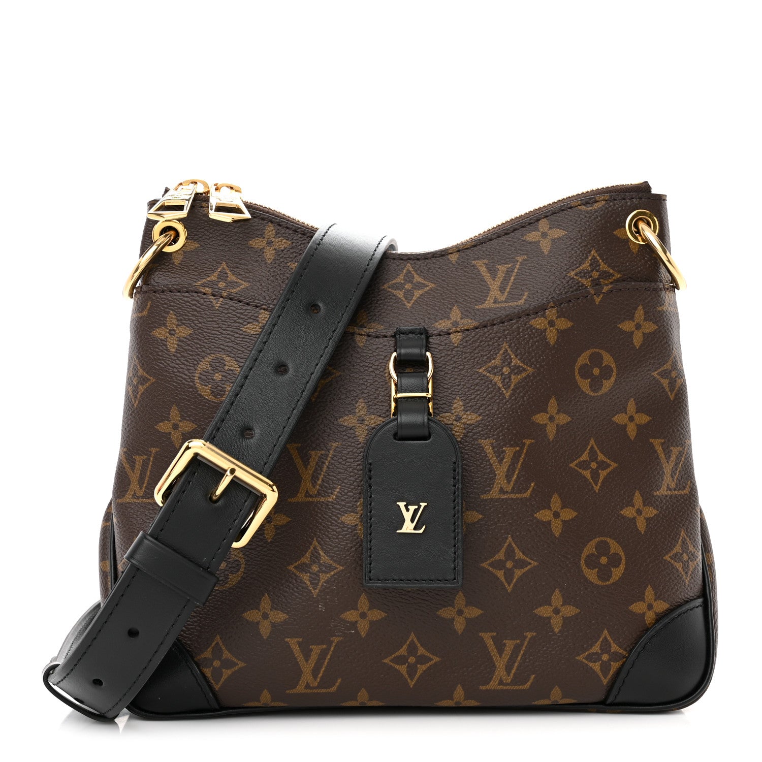 Louis Vuitton Monogram Odeon PM Black 1 of 13