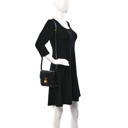 Celine Box Calfskin Teen Classic Box Flap Bag Black 2 of 14