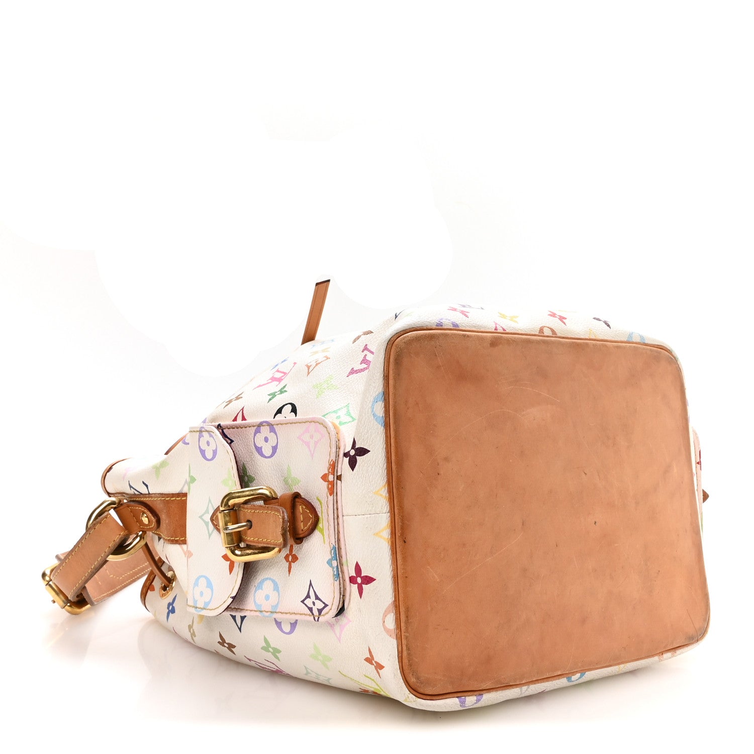 Louis Vuitton Monogram Multicolor Petit Noe White 4 of 10