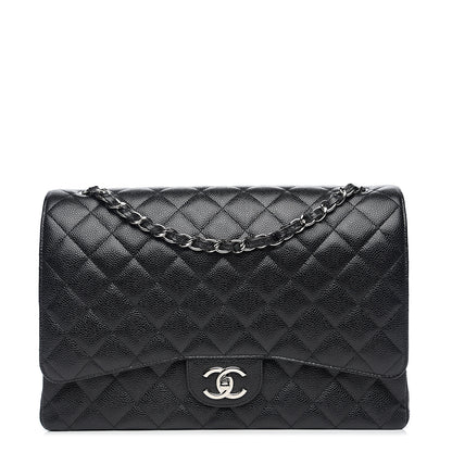 Chanel Caviar Quilted Maxi Double Flap Black 1 of 9