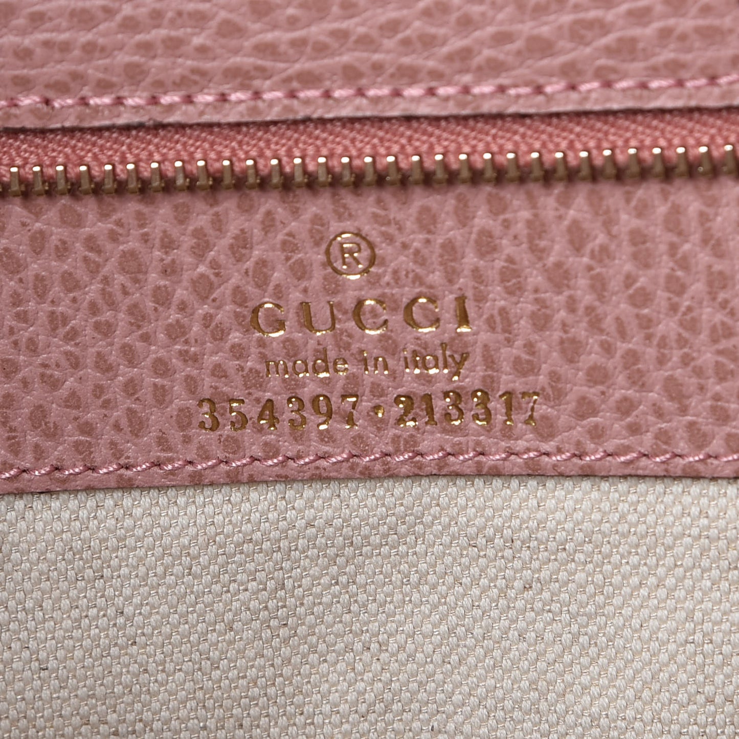 Dollar Calfskin Medium Swing Tote Grey Field Soft Pink