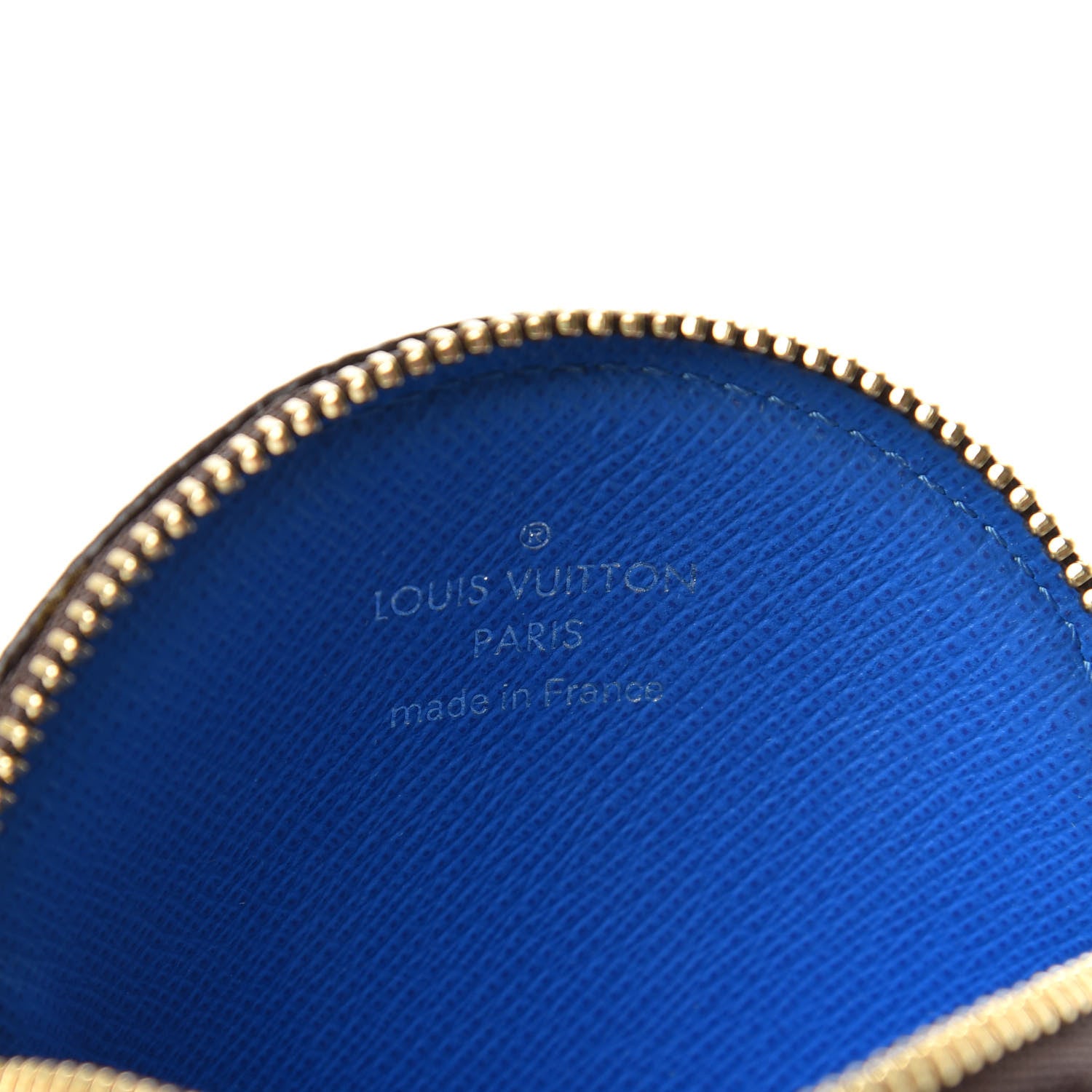Louis Vuitton Monogram 2019 Christmas Animation Round Coin Purse Blue 6 of 7