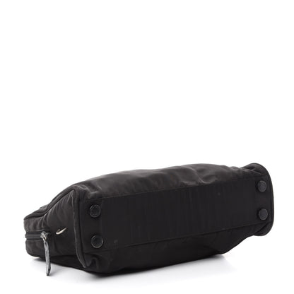 Prada Tessuto Nylon Shoulder Bag Black 4 of 10